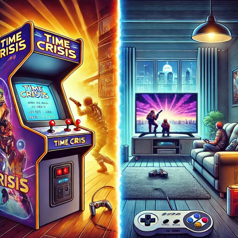 Time Crisis dari arcade ke konsol klasik